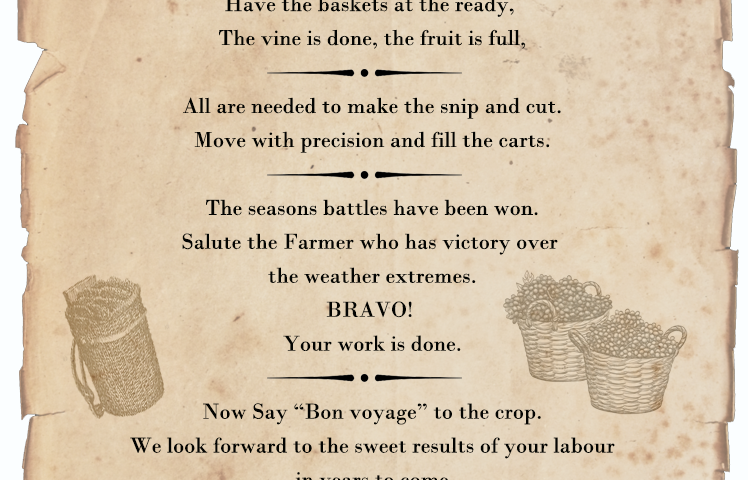 A Harvest Poem